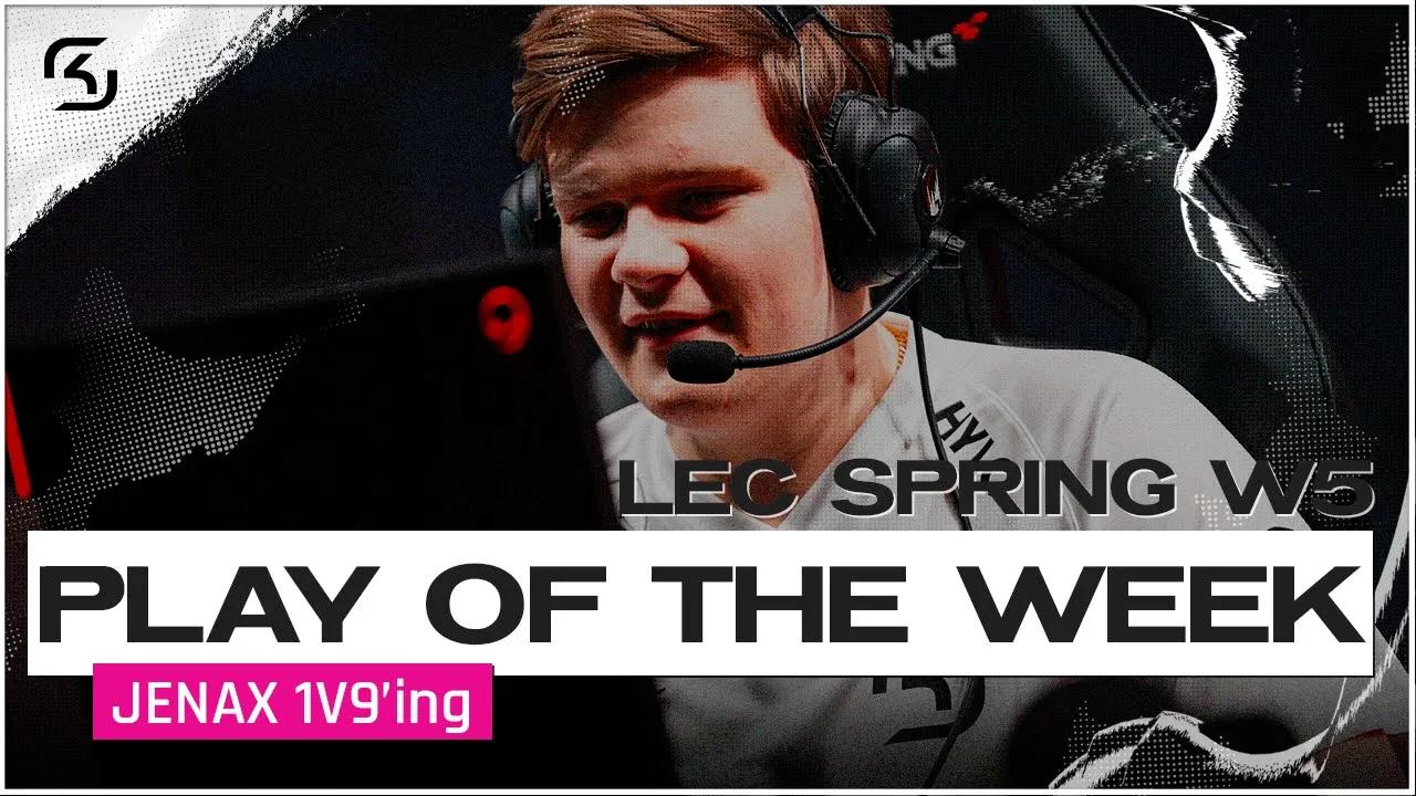 PLAY OF THE WEEK: JENAX 1V9 | SK LEC W5 thumbnail