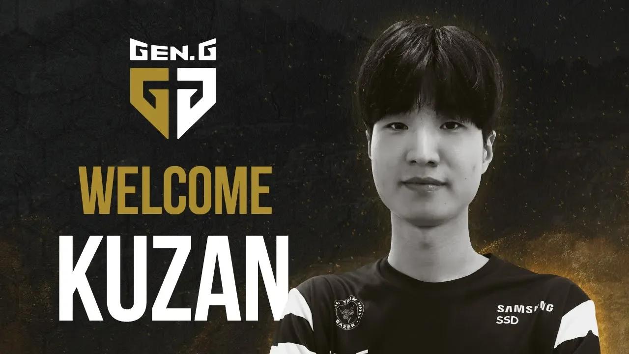 Gen.G LoL's new mid laner, Kuzan thumbnail