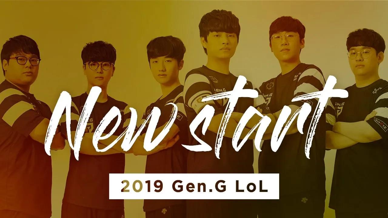 2019 Gen.G LoL : New start thumbnail