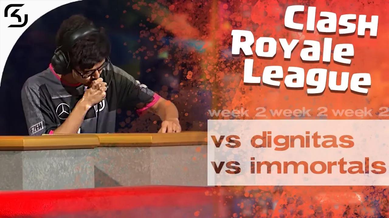 SK VS DIGNITAS & IMMORTALS | CRL WEST FALL 19 W2 | HIGHLIGHTS thumbnail