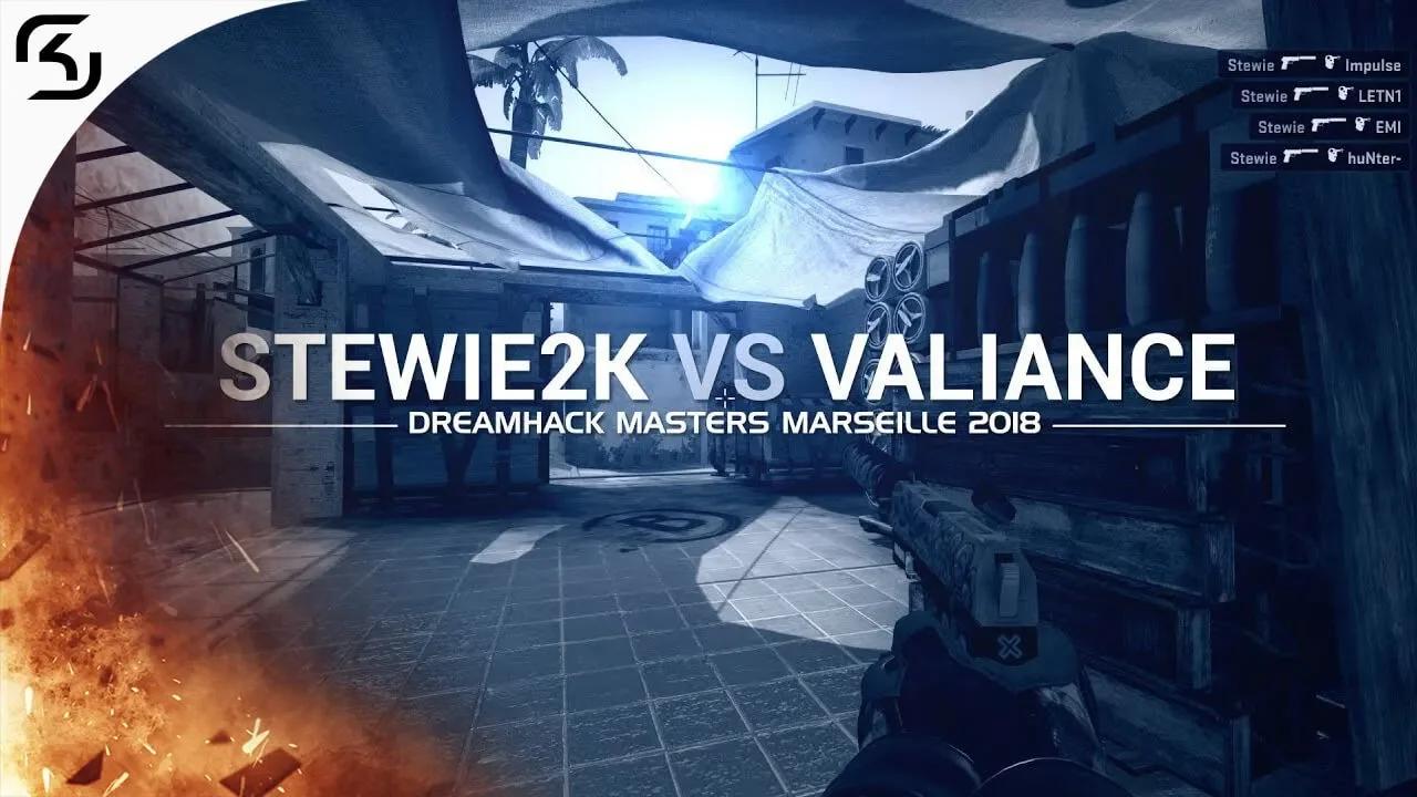 SK Stewie2K vs. Valiance - DreamHack Masters Marseille 2018 thumbnail