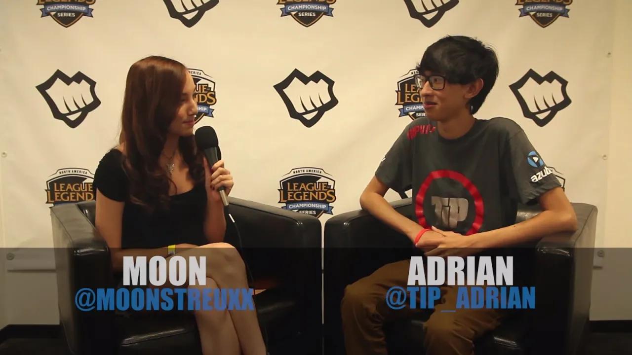 NA LCS 2015: Adrian - "I think in a best of 5 setting TSM will beat everyone" thumbnail