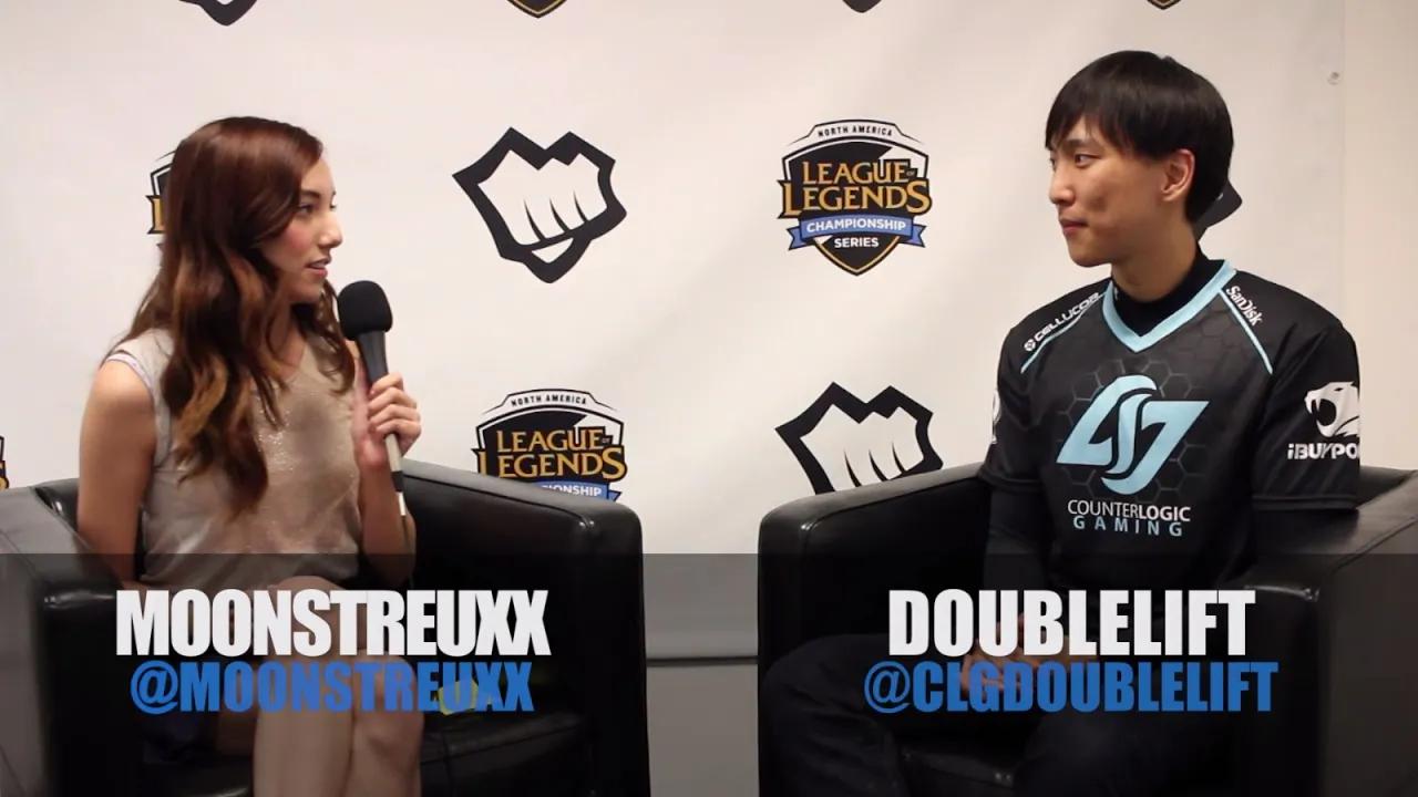 NA LCS 2015: Doublelift - "I have a lot of respect for [TSM]" thumbnail