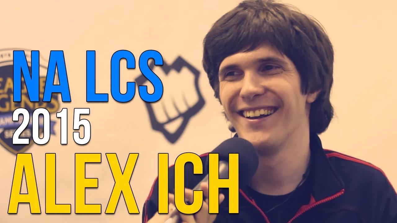 NA LCS 2015: Alex Ich "I have proven that I'm a good player." thumbnail