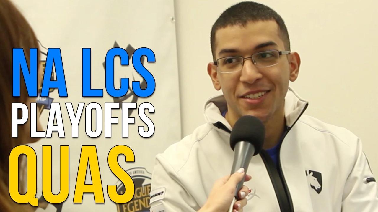 NA LCS Playoffs 2015: Quas "The most important thing I did was playing riskier" thumbnail