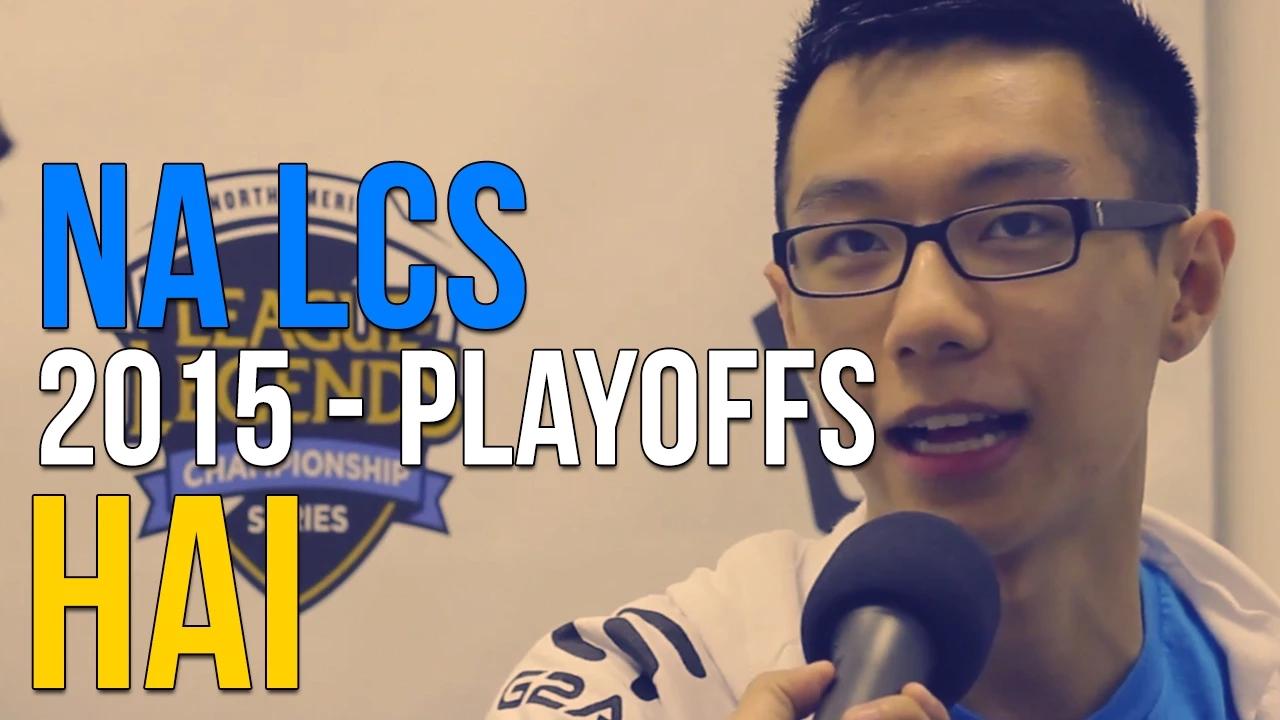 NA LCS Playoffs 2015: Hai "Even if you start behind, you gotta do everything you can to win" thumbnail