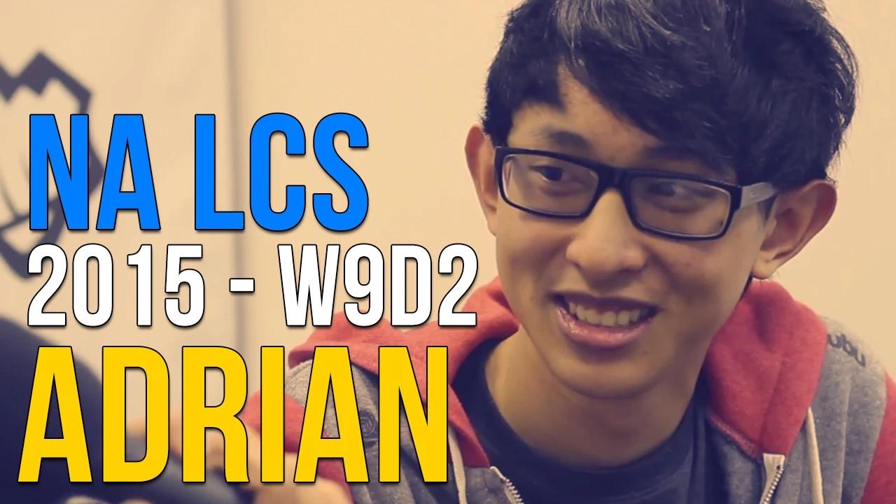 NA LCS 2015: Adrian "I think [Fly] is the best coach in NA" thumbnail