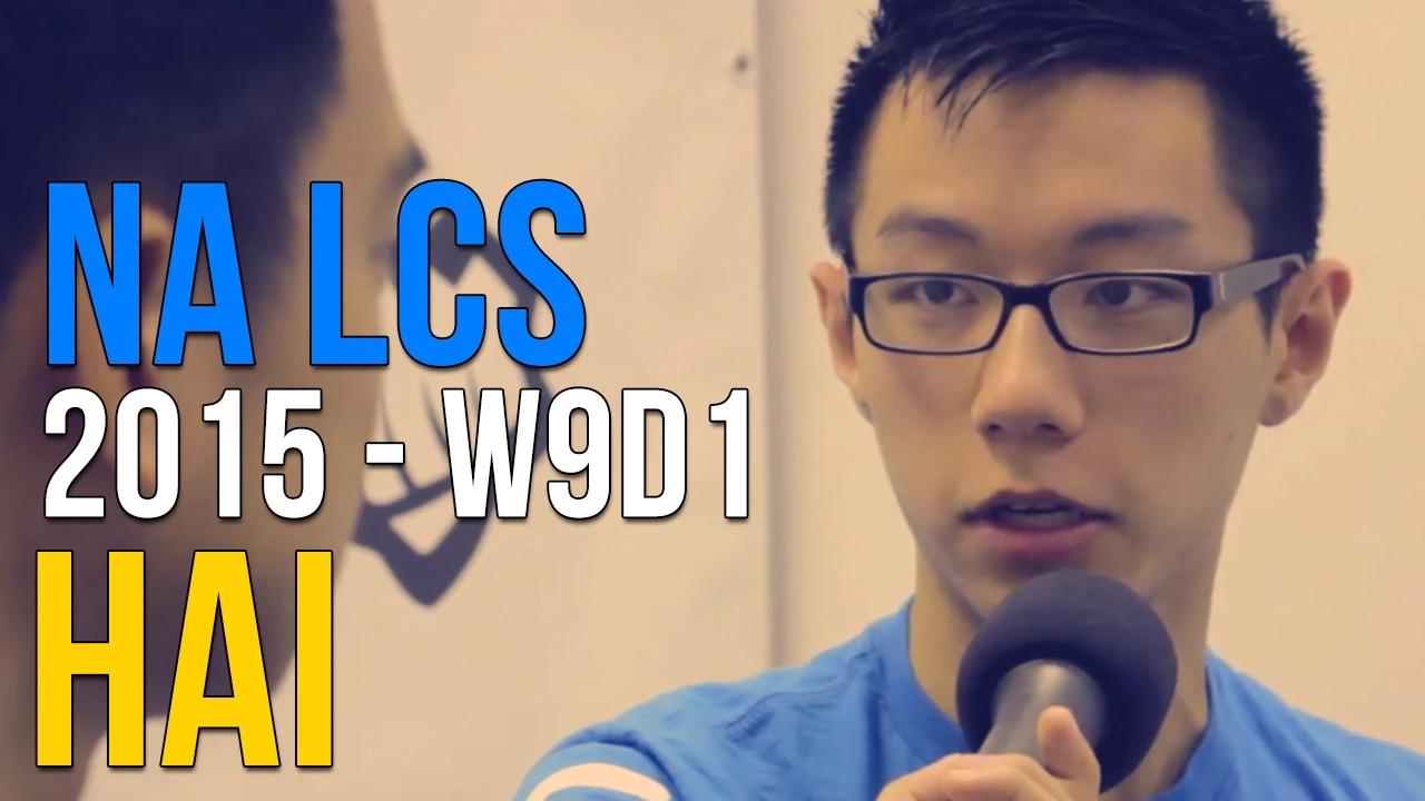 NA LCS 2015: Hai "Try to keep track of what your opponents are playing so nothing is a curve ball" thumbnail