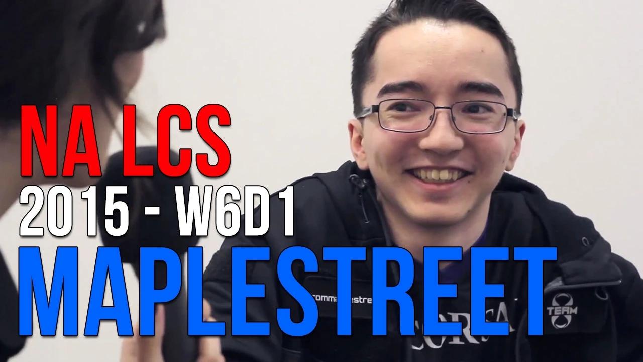 NA LCS 2015: Maplestreet "God bless America." thumbnail