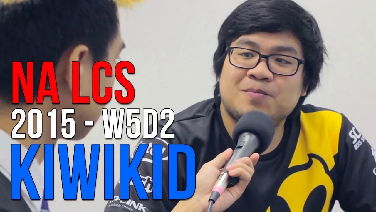 NA LCS 2015: KiWiKiD "I definitely know I have...potential" thumbnail