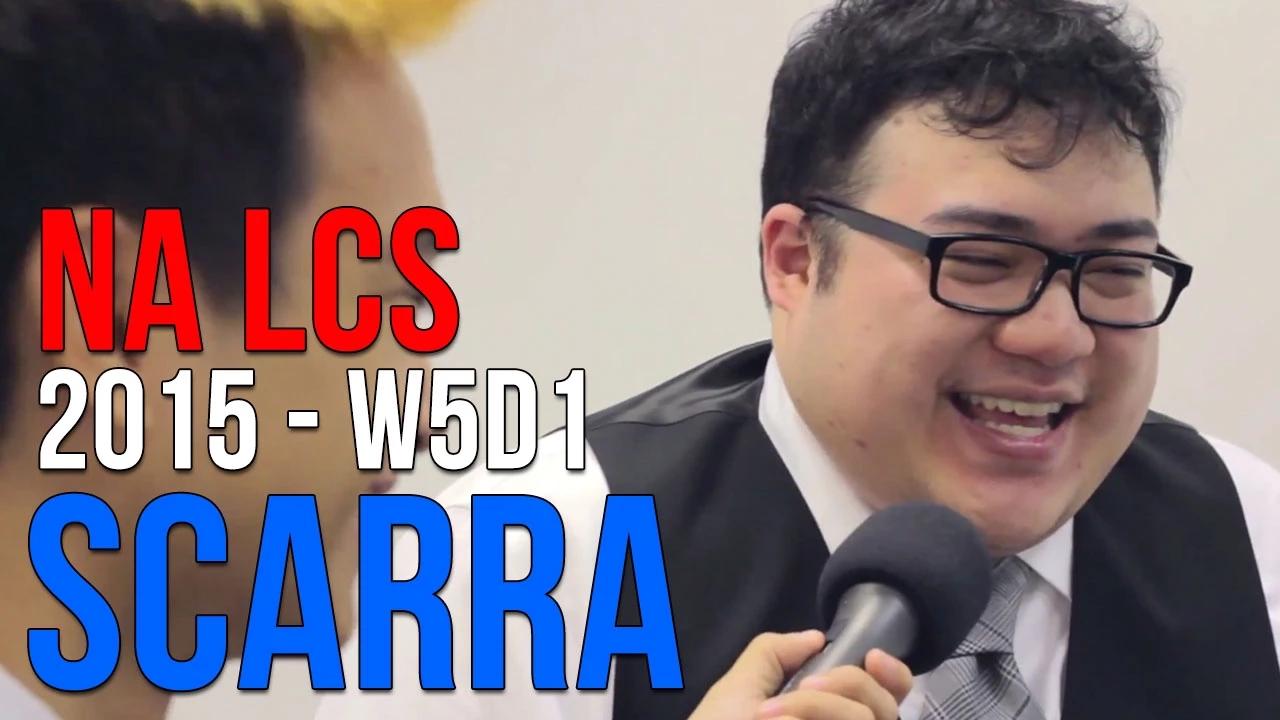 NA LCS 2015: Scarra "I think it's the pink-age now..." thumbnail