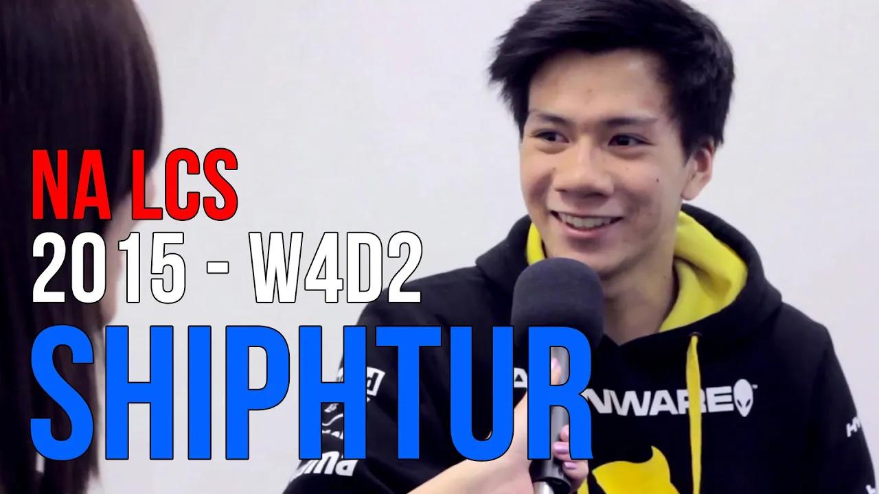 NA LCS 2015: Shiphtur "Gamsu is a complete beast." thumbnail