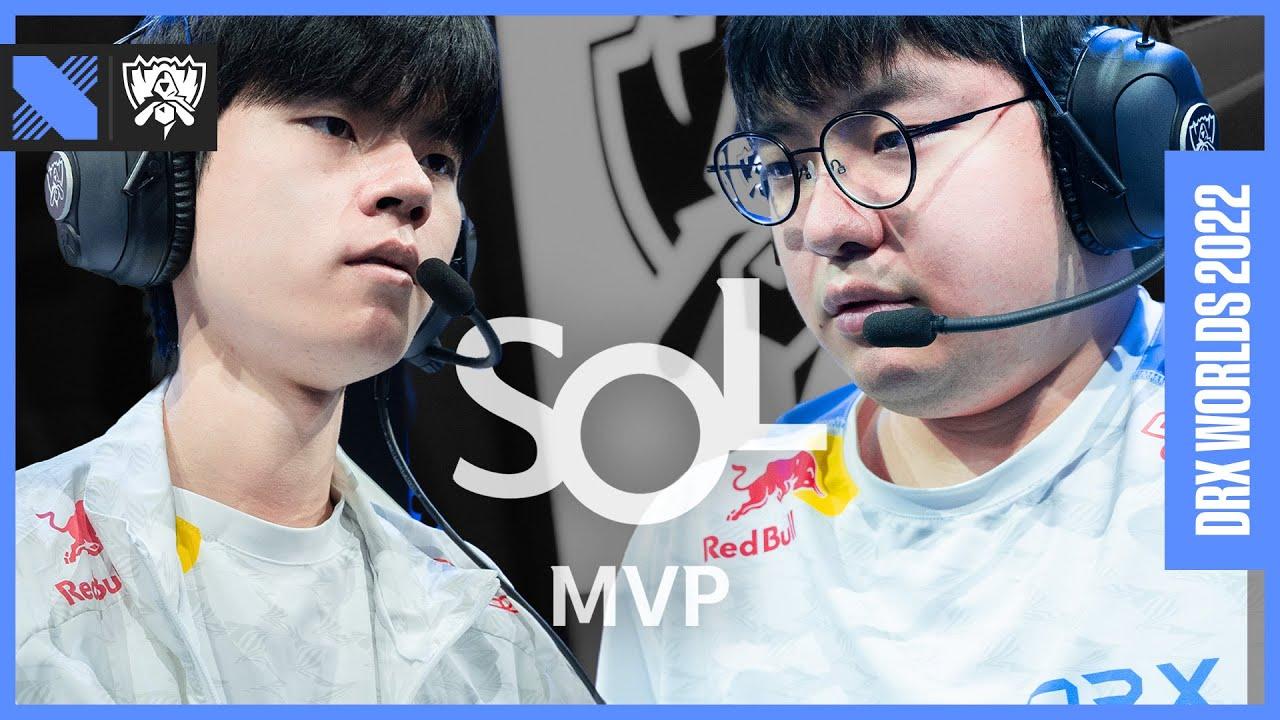 조 1위로 8강 진출! Worlds 2022 SOL MVP(Group Stage)ㅣDRX Deft, BeryL thumbnail