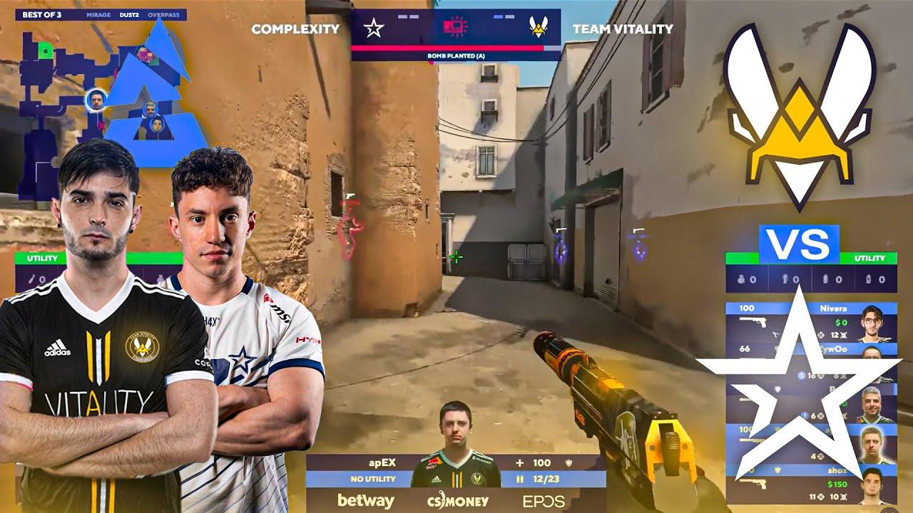 VITALITY VS COMPLEXITY - Highlights Group B upper bracket Blast Premier Springs Groups 2021 thumbnail