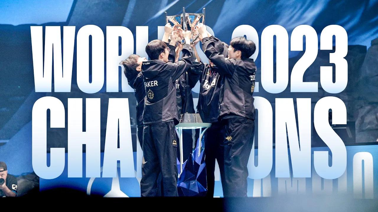 Worlds 2023 우승의 순간│Worlds 2023, the Moment of Victory thumbnail