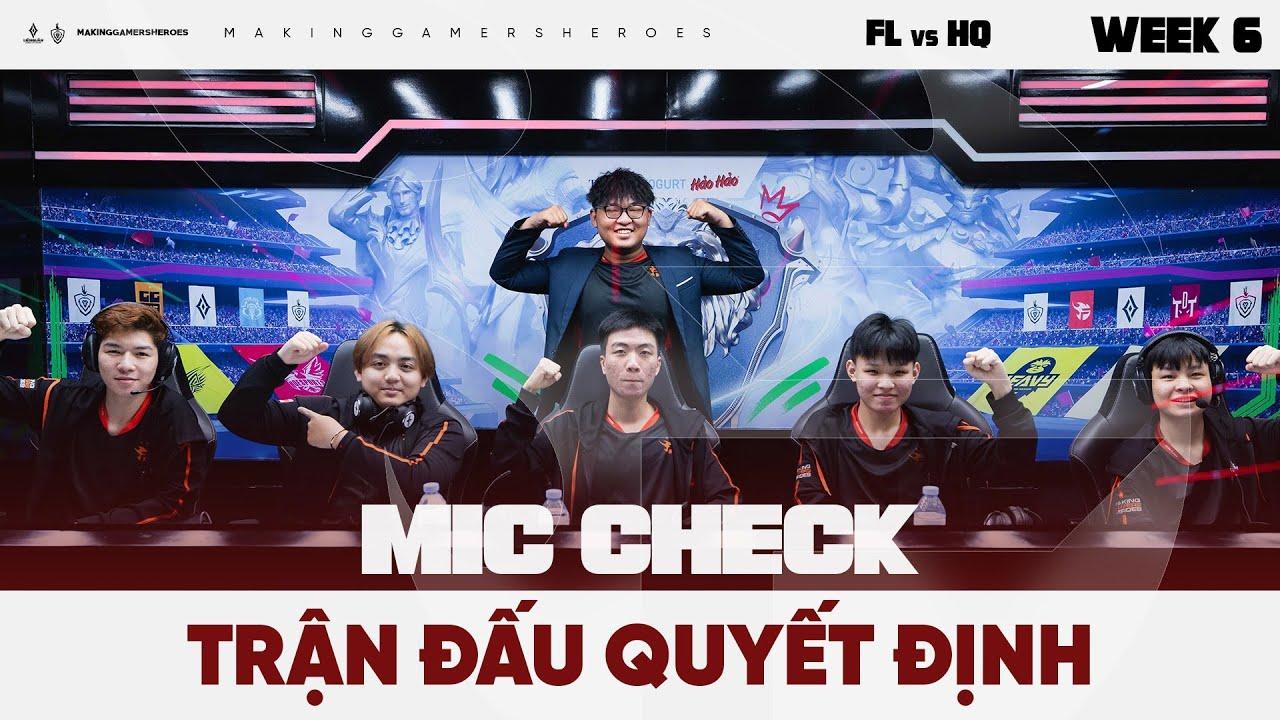 Mic Check FL vs HQ - Tranh đoạt top 4 - Team Flash Liên Quân Mobile thumbnail