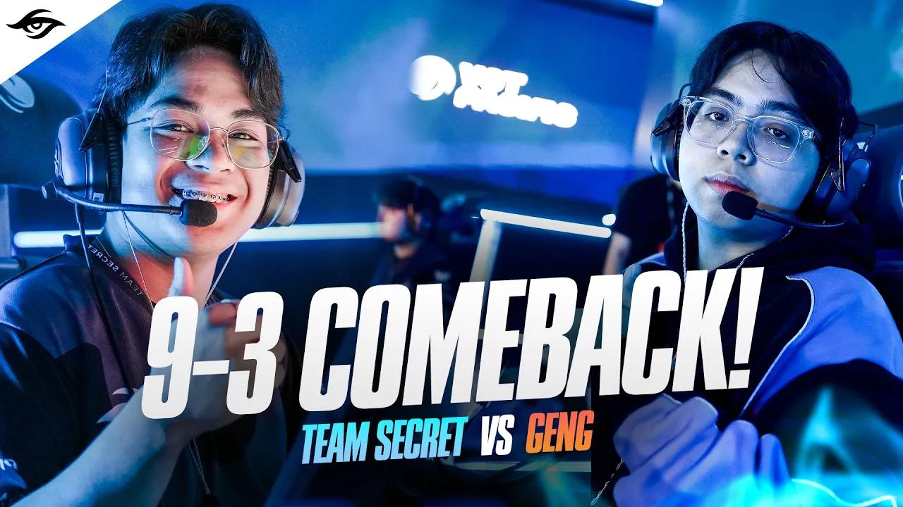 9-3 COMEBACK vs the No.1 Team in the World! | VCT Pacific Stage 2 TS vs GenG Highlights thumbnail