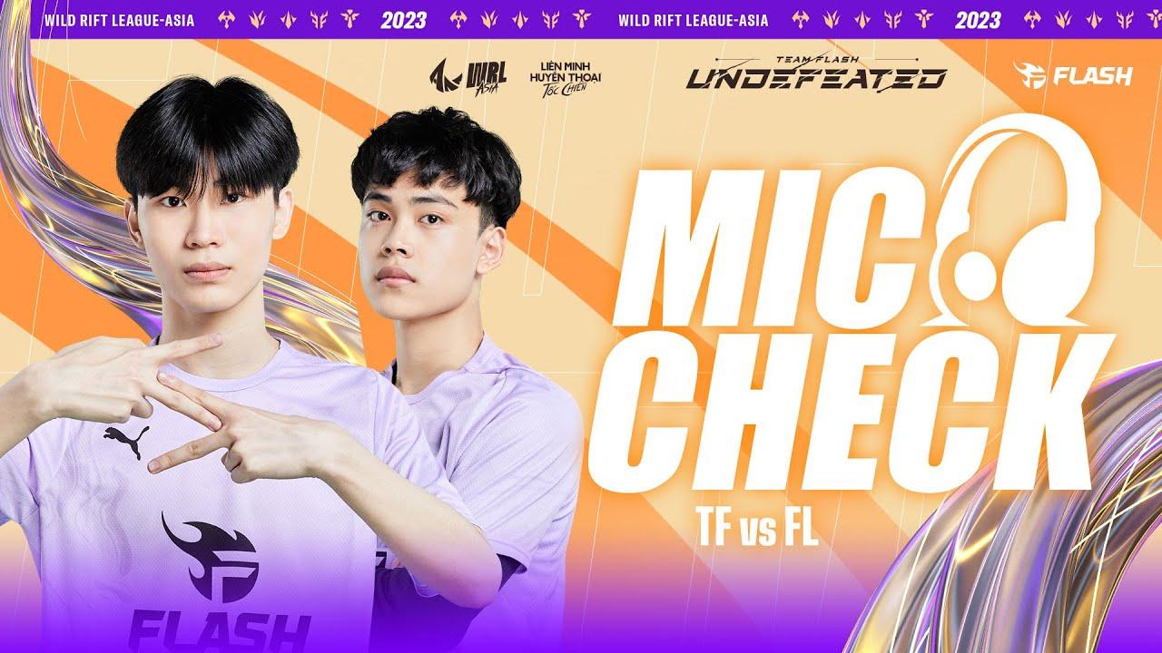 Mic Check Team Flash #1: Cảm giác chiến thắng là đây sao | WRL - Asia thumbnail