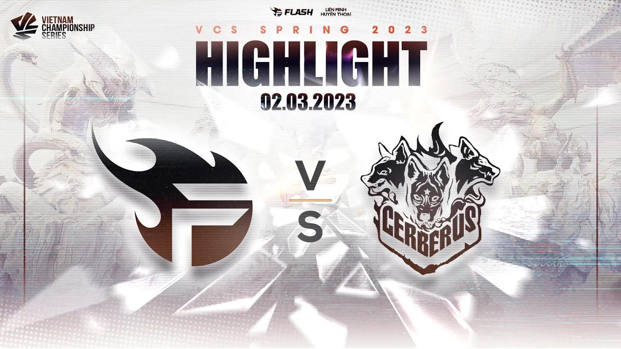 HIGHLIGHT TEAM FLASH VS CERBERUS ESPORTS |  VCS SPRING 2023 | TEAM FLASH LOL thumbnail