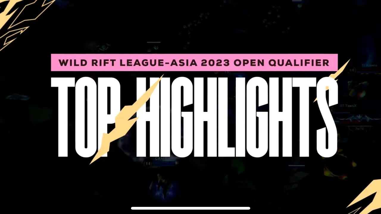 TOP HIGHLIGHT TF VS GAM | WRL ASIA | TEAM FLASH WILD RIFT thumbnail