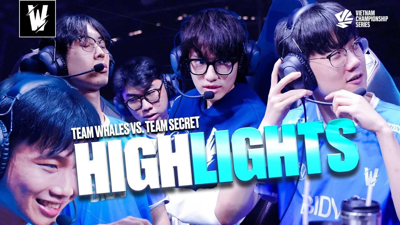 Bước nhảy hoàn mỹ | TEAM WHALES vs. TEAM SECRET | Playoffs VCS Summer 2024 Highlights thumbnail