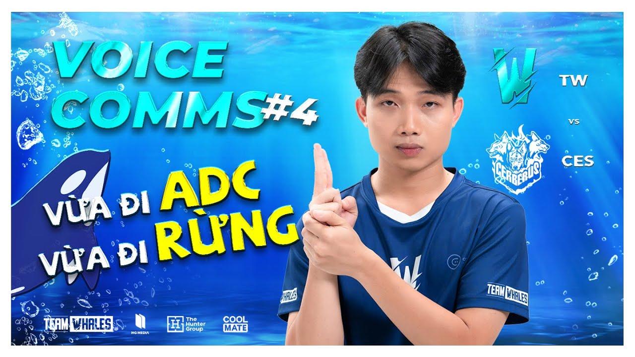 [VOICECOMMS #4] VỪA ĐI ADC VỪA ĐI RỪNG | VCS 2024 SPRING | Team Whales vs Cerberus Esports thumbnail