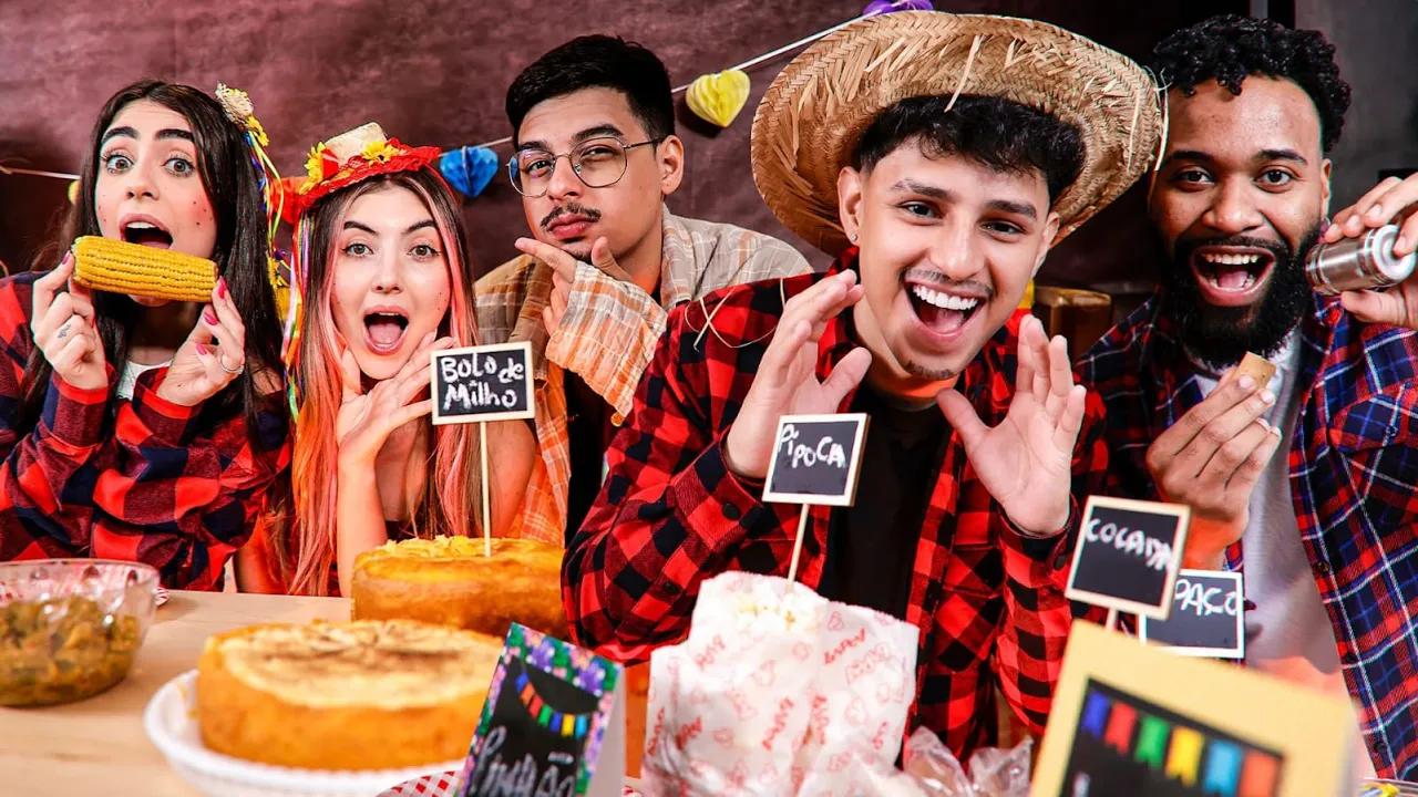 DANDO NOTA PARA PRATOS TÍPICOS DE SÃO JOÃO! 🫔🌽 thumbnail