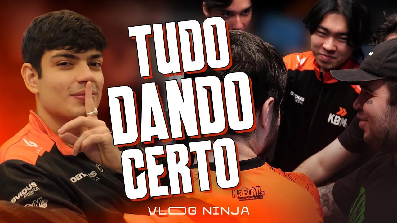 SUPER WEEK PERFEITA e PLAYOFFS no ACADEMY! - Vlog Ninja | CBLOL 2024.2 thumbnail