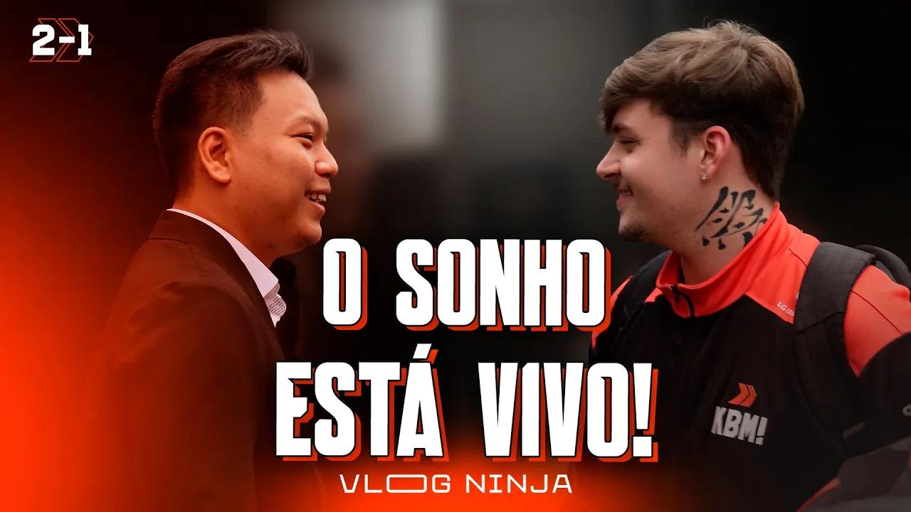 VAMOS BRIGAR PELA TAÇA. - Vlog Ninja | CBLOL 2024.2 thumbnail