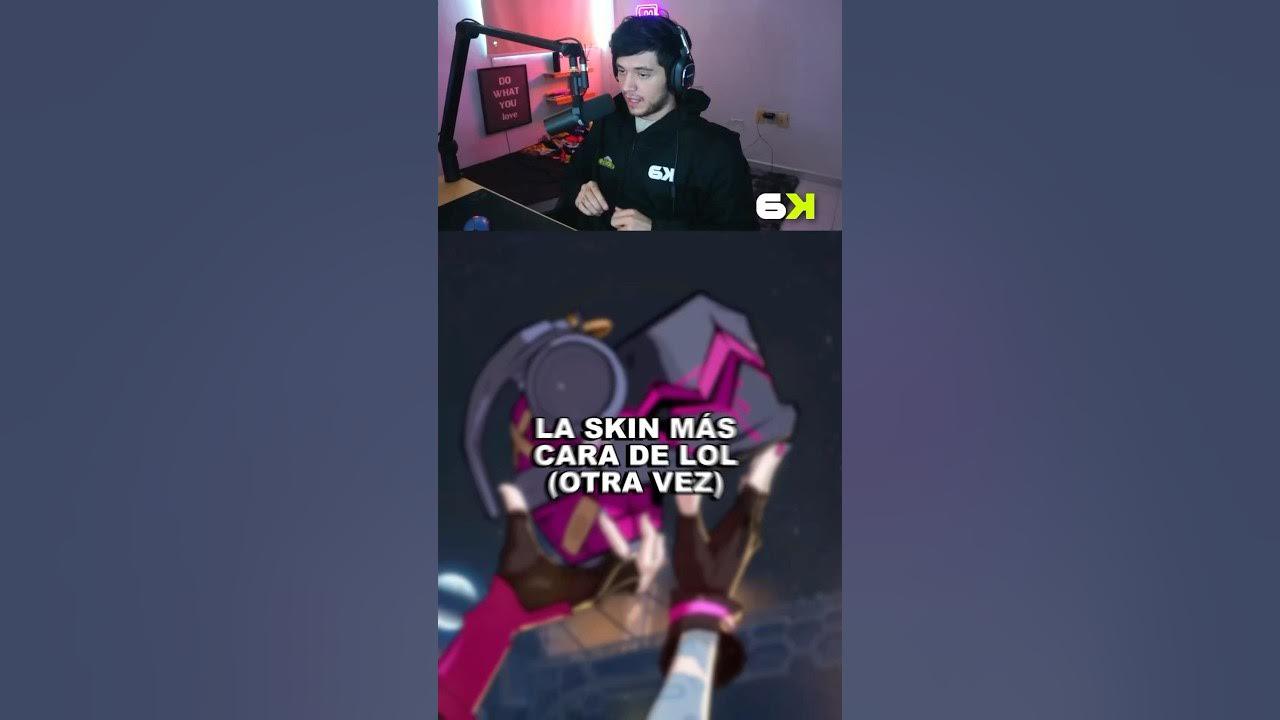 La segunda skin más cara de lol #leagueoflegends #gamer #videogames thumbnail