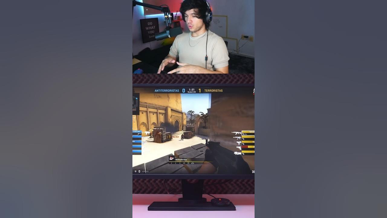 Con este monitor vas a salir de bronce en cualquier shooter #Monitor #monitorgamer #esports #review thumbnail