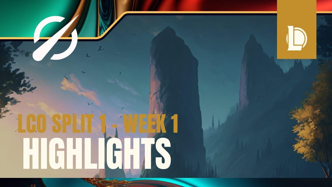 LCO 2024 Split 1 - Week 1 Highlights thumbnail