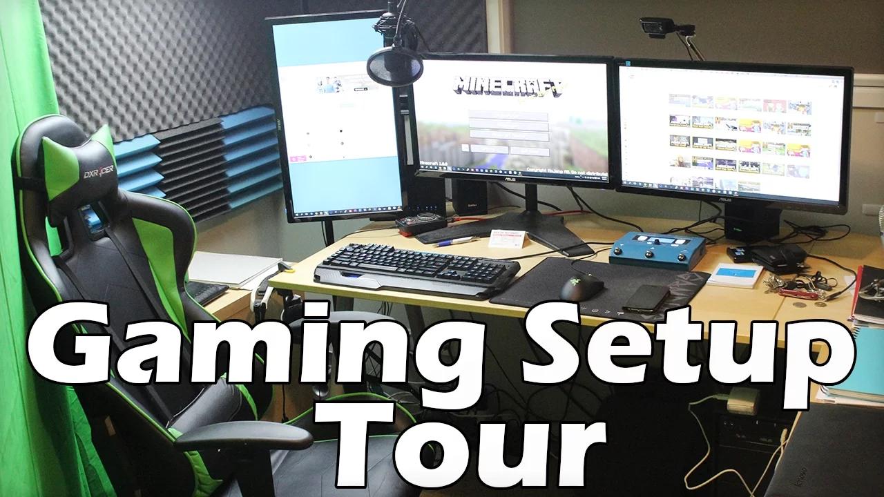 Ultimate PC Youtube/Gaming Setup! thumbnail