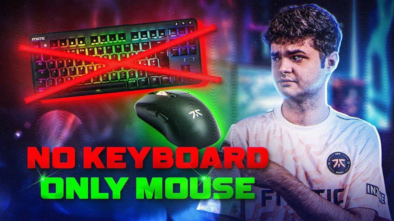 "SO DISGUSTING!!!" | PROS vs GOLDS no keyboard CHALLENGE thumbnail