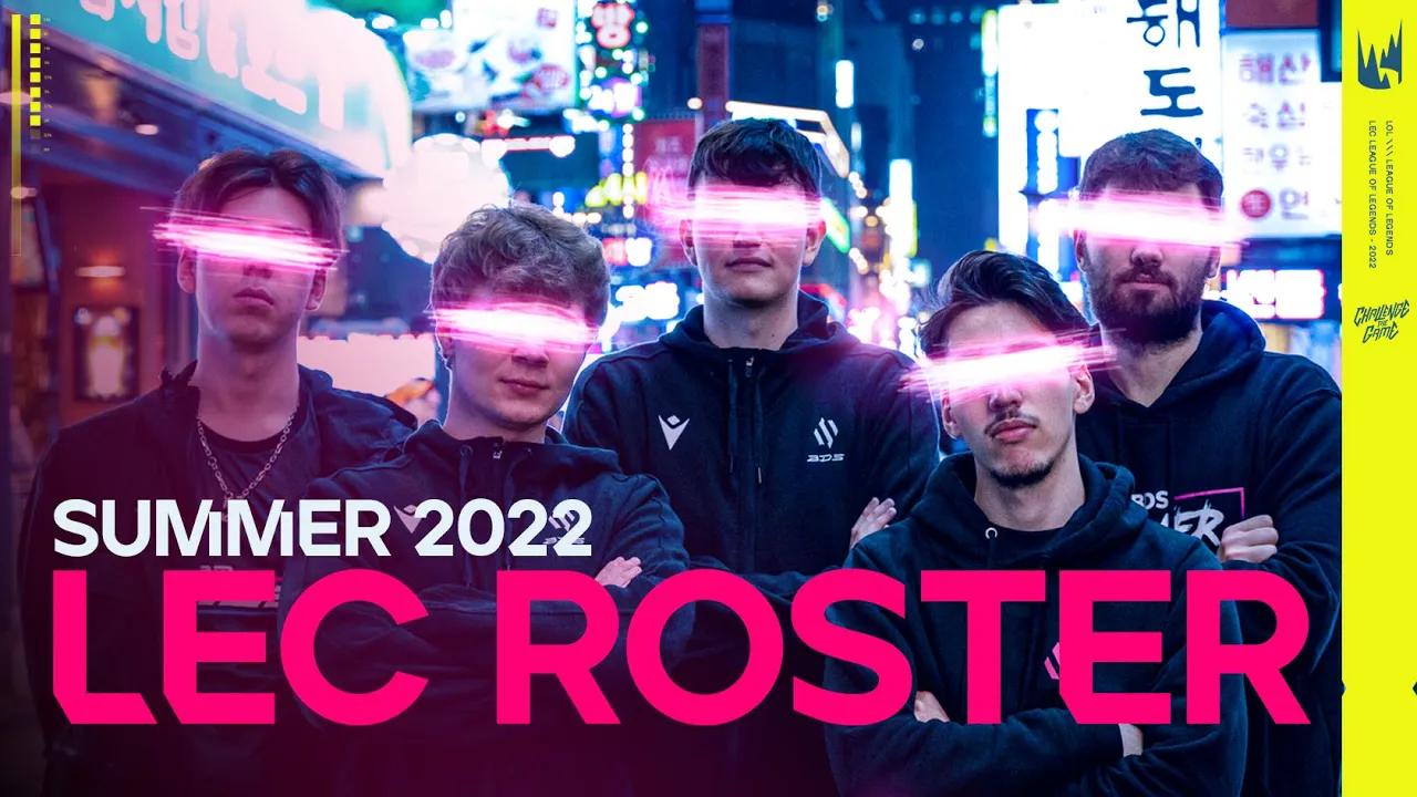 TEAM BDS | #LEC 2022 SUMMER ROSTER UPDATE thumbnail