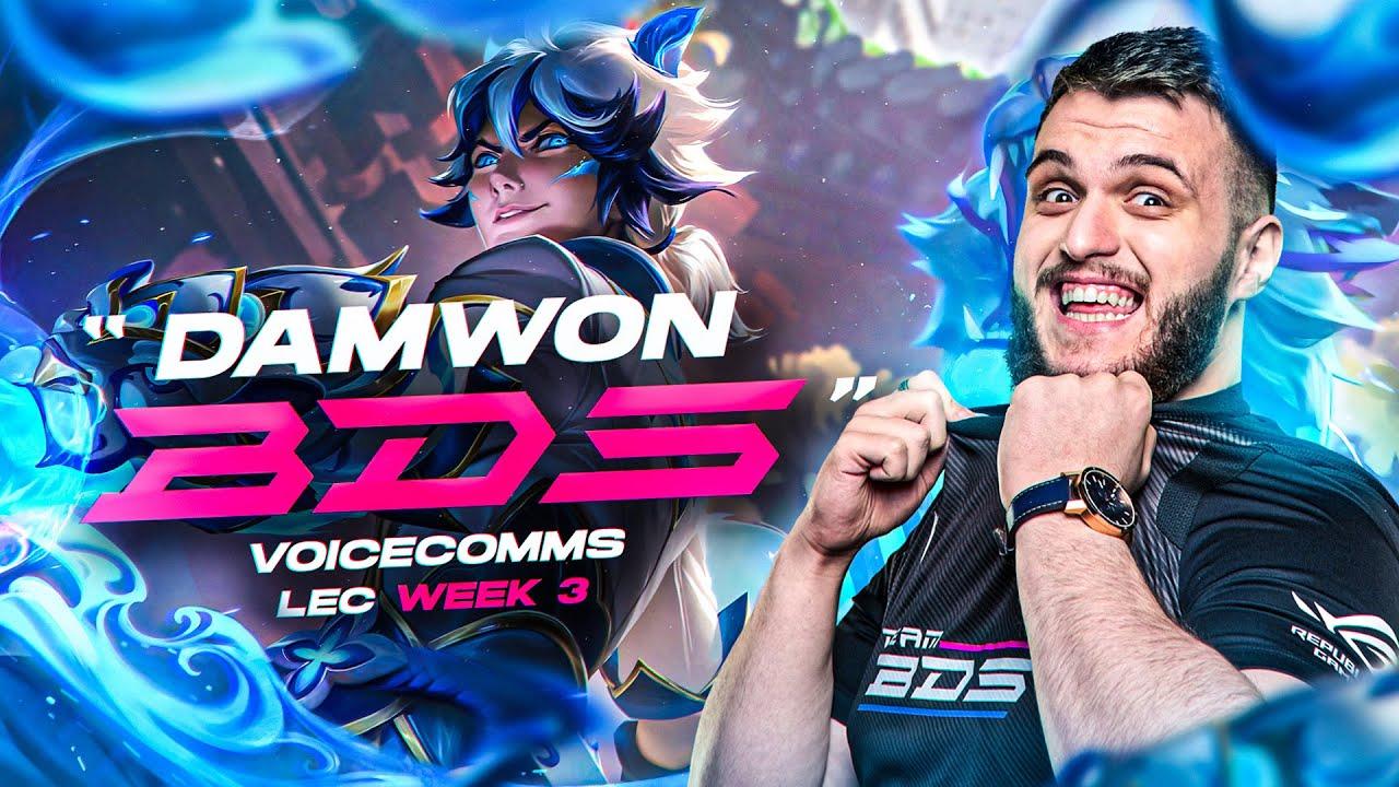 DAMWON BDS?! OUR VERY FIRST LEC 2-0 WEEK! - #LEC 2022 VOICE COMMS WEEK 3 thumbnail