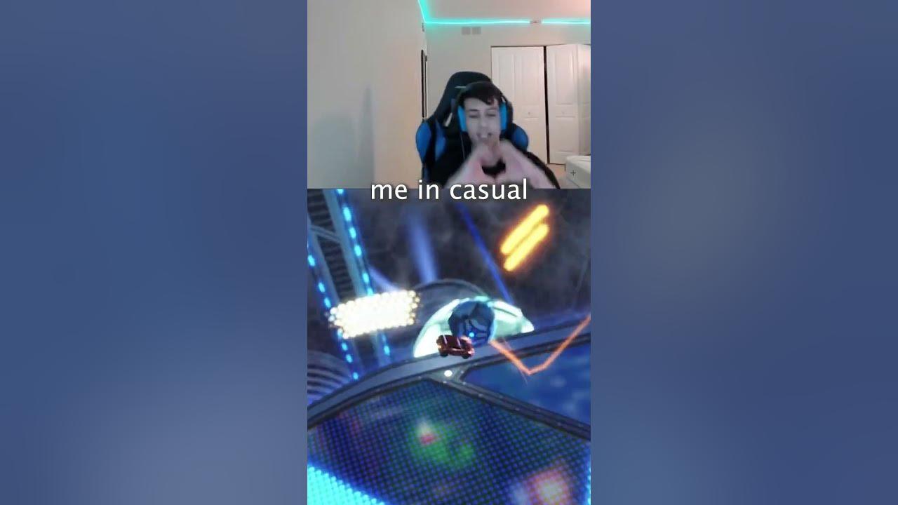 Casual VS Ranked on Rocket League 😭 thumbnail