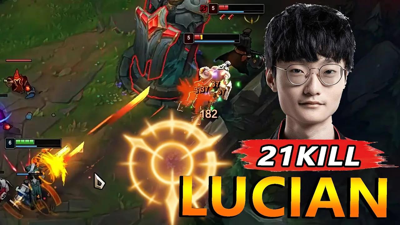 FPX Tian丨水友赛小兲拿出上单强攻奥巴马21杀！ thumbnail