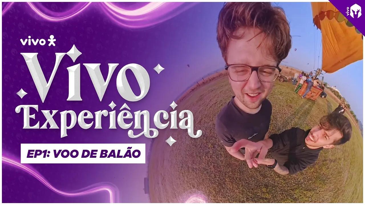 JOGADORES DE LOL VOAM DE BALÃO PELA PRIMEIRA VEZ | Vivo Experiência thumbnail