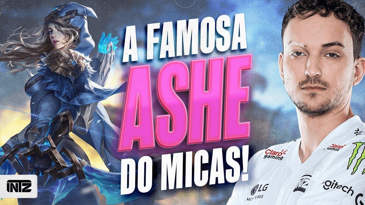 ESSA ASHE TEM MUITA HISTÓRIA PARA CONTAR!! INTZ LOL thumbnail
