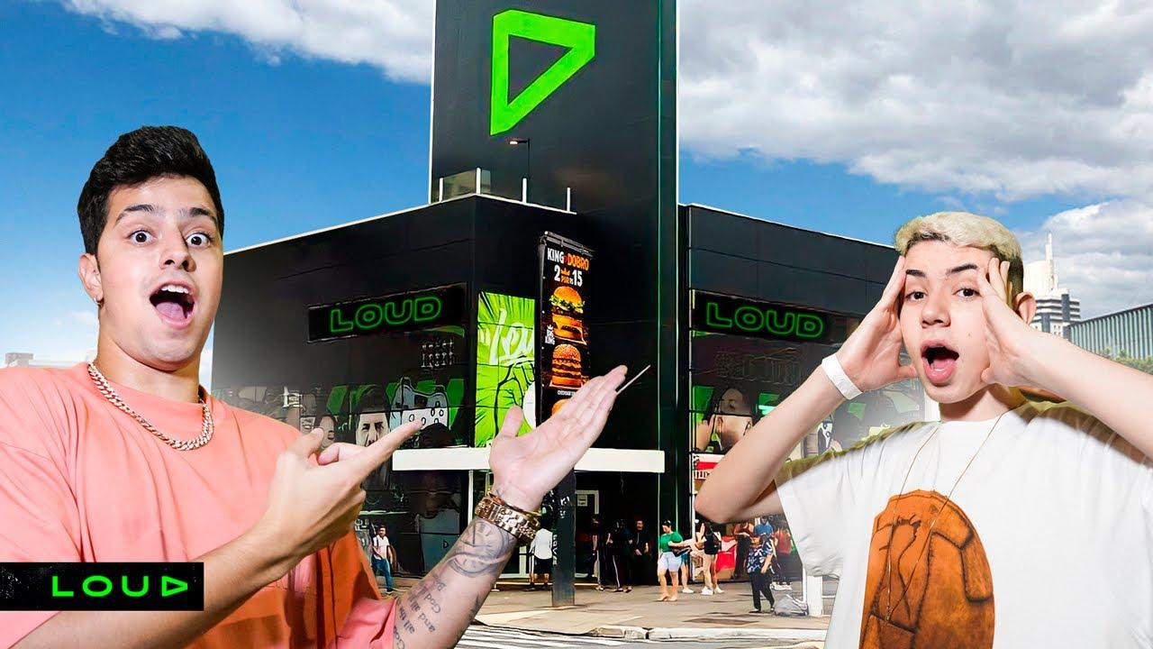 A LOUD ABRIU UMA HAMBURGUERIA GIGANTE!! thumbnail