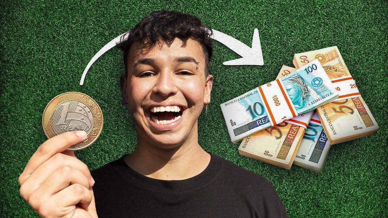 QUEM GANHA MAIS DINHEIRO COM R$ 1 REAL? thumbnail