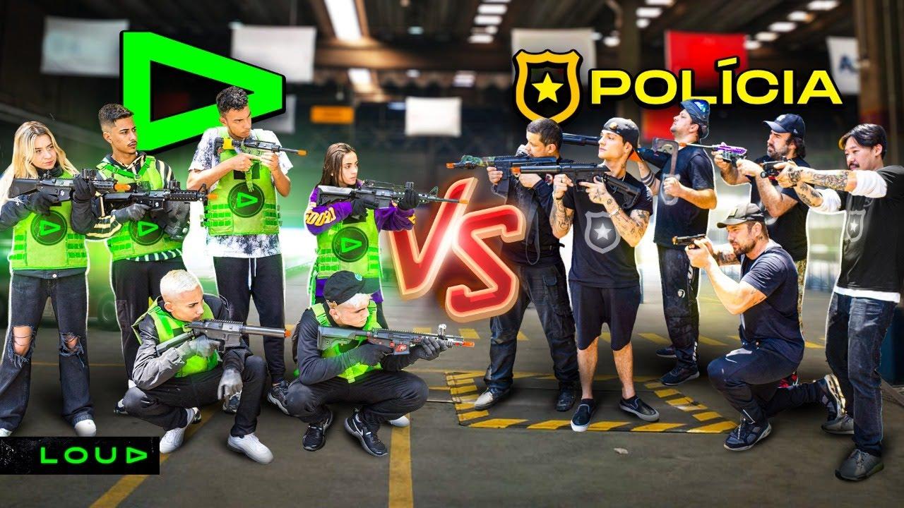 LOUD vs POLICIAIS NO TIRO DE AIRSOFT!! thumbnail