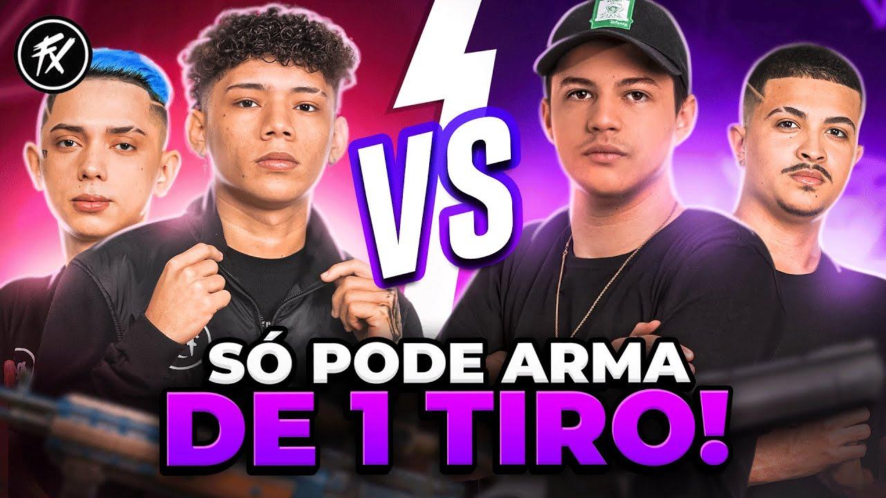 TWO9 TA DE HACK? SÓ VALE ARMA DE 1 TIRO | Free Fire thumbnail