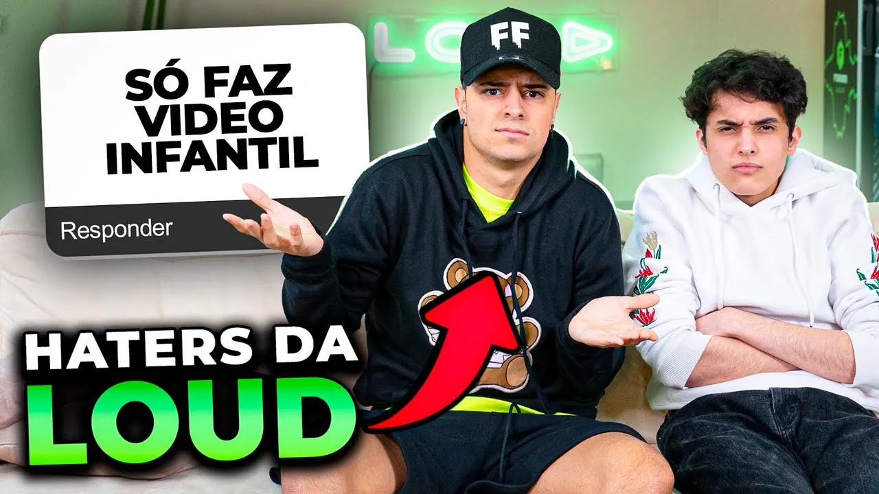 RESPONDENDO COMENTÁRIOS DOS HATERS DA LOUD!! thumbnail