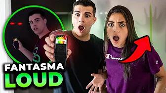 SINISTRO!! USAMOS UM DETECTOR DE FANTASMAS NA MANSÃO LOUD!! thumbnail
