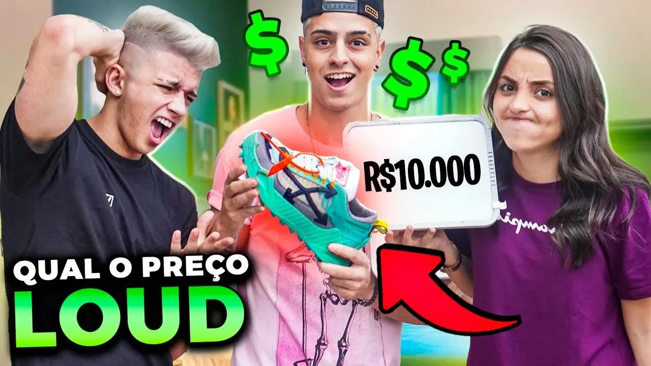 ACERTE O PREÇO DOS ITENS DA LOUD VALENDO DIAMANTES!!! thumbnail