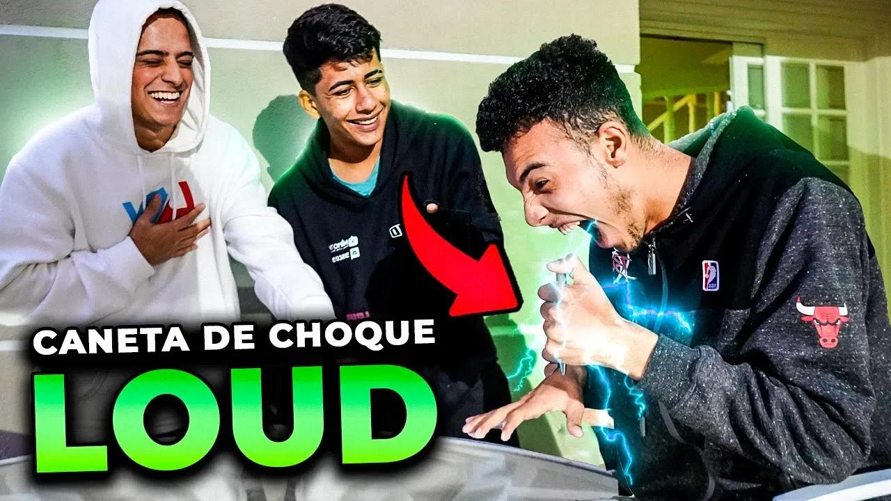 TROLLAMOS TODOS DA LOUD COM ESSA CANETA DE CHOQUE!!! thumbnail