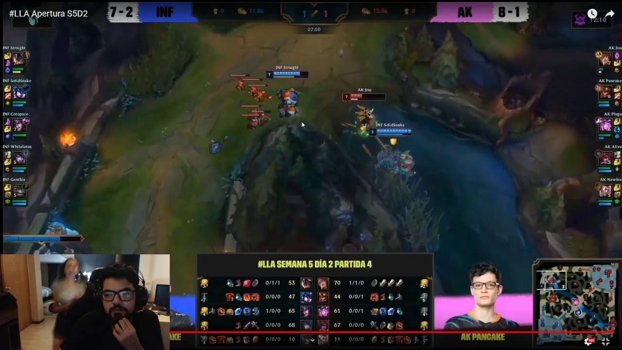 Reaccionando en vivo Infinity vs All Knights thumbnail