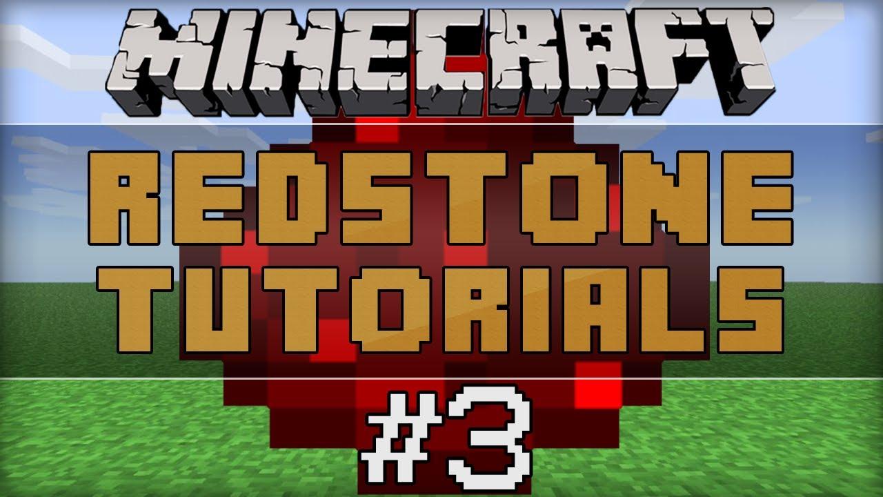 Redstone Tutorials E03: Redstone Locks, Comparators And T-Flip Flops thumbnail